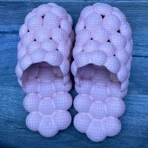 Used Pink bubbly slides